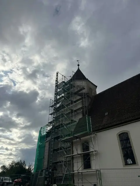 Lešenie na historickej stavbe – GerüstBau JS (62)