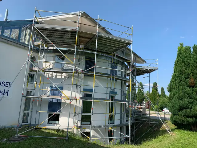 Lešenie na novostavbe – GerüstBau JS (89)