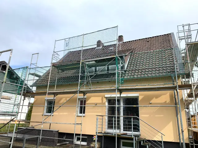 Lešenie na novostavbe – GerüstBau JS (100)